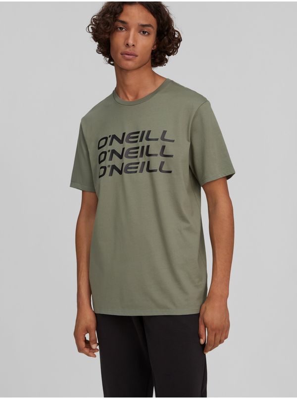 O'Neill ONeill Light Green Mens T-Shirt O'Neill Triple Stack - Men