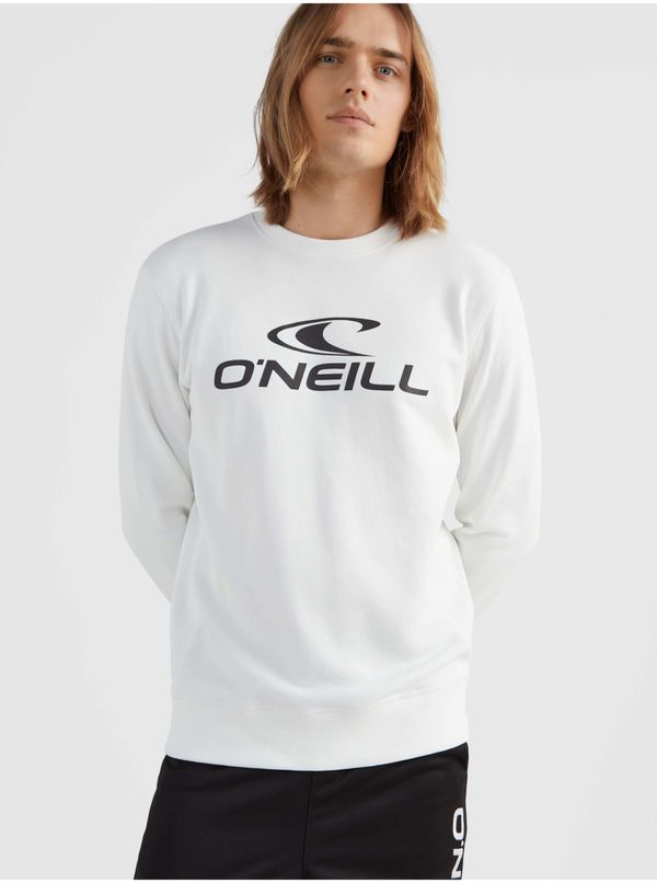 O'Neill ONeill Mens Sweatshirt White Lined O'Neill - Men