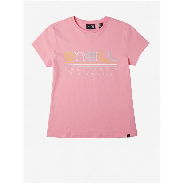 O'Neill ONeill Pink Girl T-Shirt O'Neill All Year - Girls