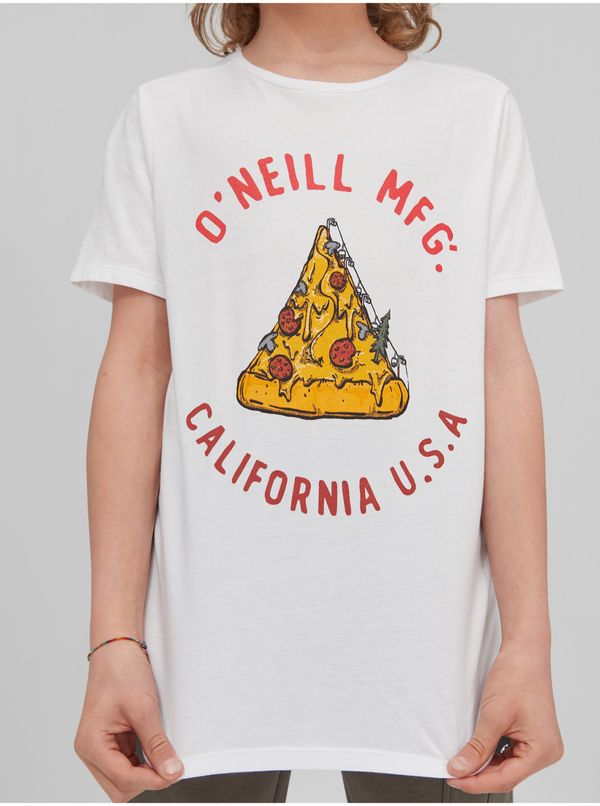 O'Neill ONeill White Kids T-Shirt with print O'Neill Cali - Girls