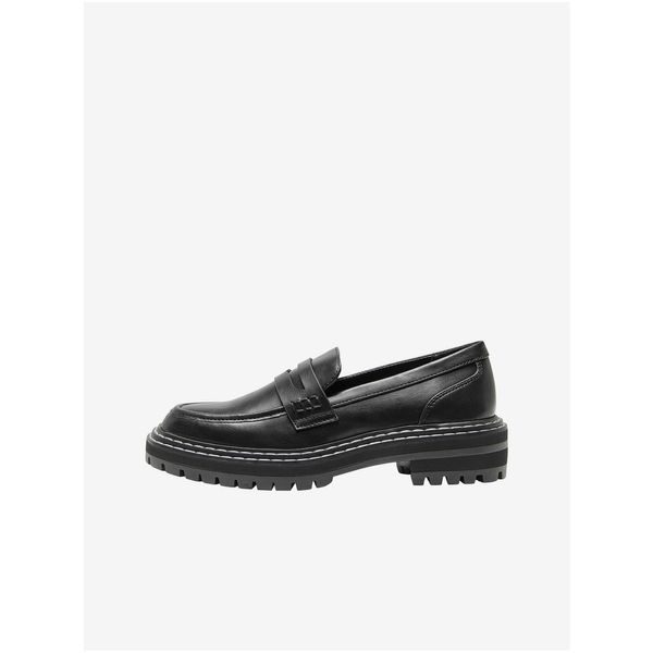 Only Black Moccasins ONLY Beth - Women