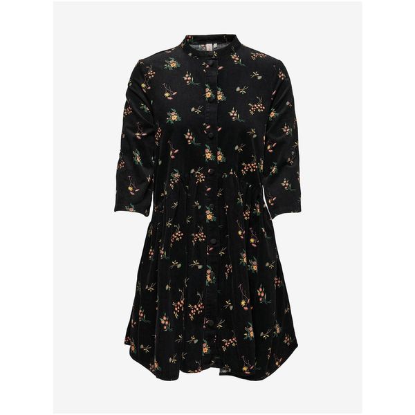 Only Black Shirt Floral Dress ONLY Chicago - Women