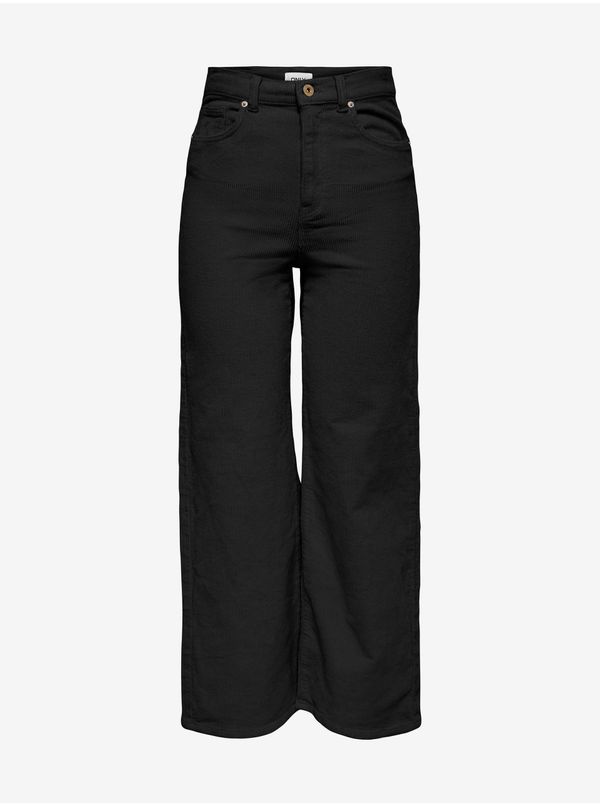 Only Black Wide Pants ONLY Hope - Women