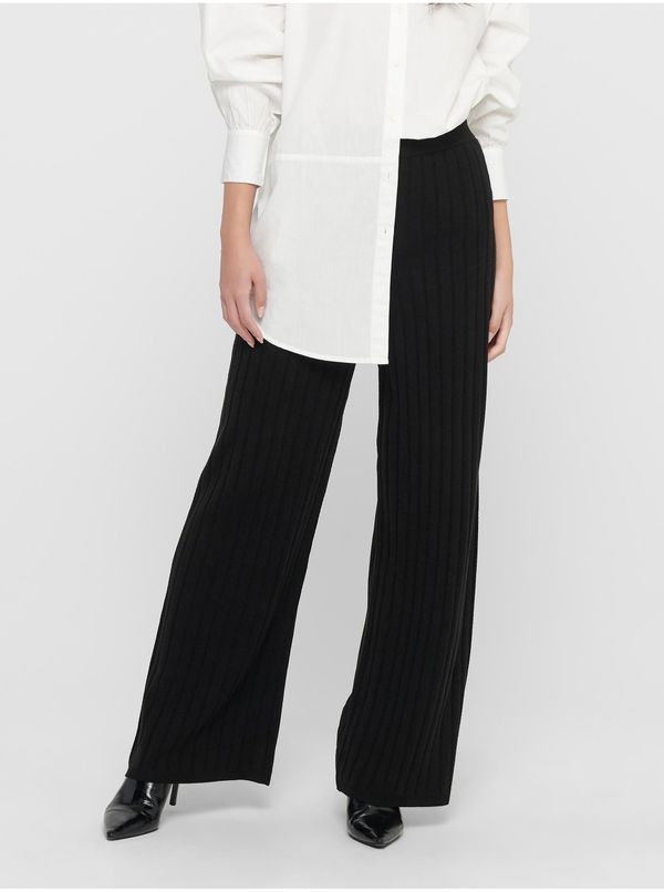 Only Black Wide Trousers ONLY Tessa - Women