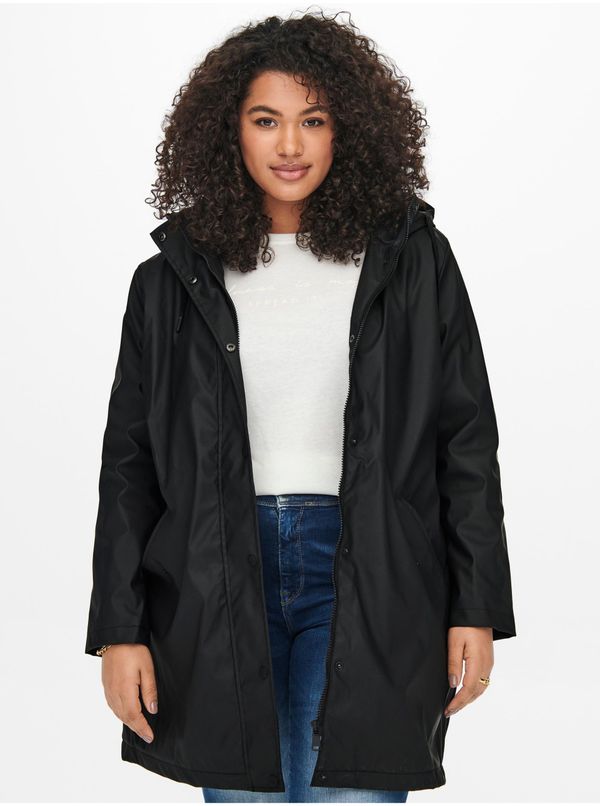 Only Black Women's Waterproof Jacket ONLY CARMAKOMA - Ladies