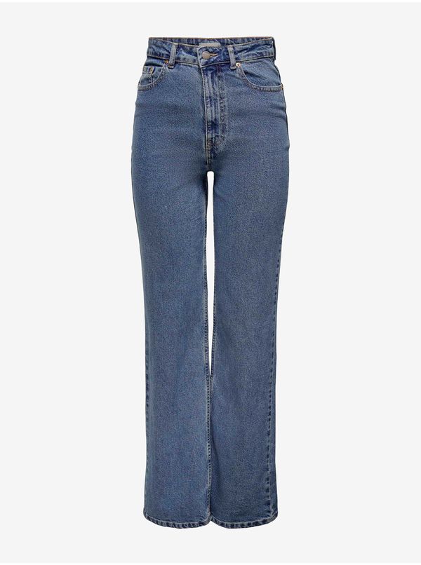 Only Blue Women's Wide Jeans ONLY Camille - Women