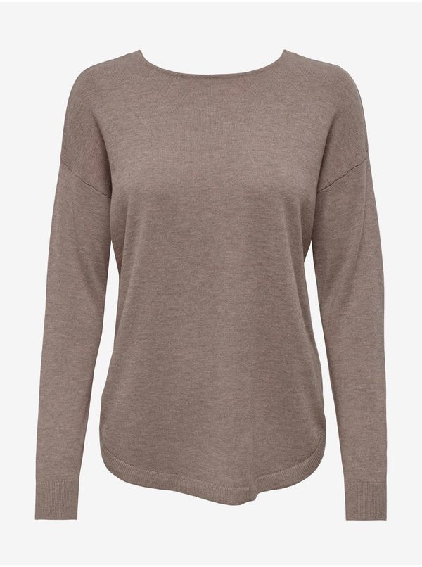 Only Brown basic sweater ONLY Lana - Women