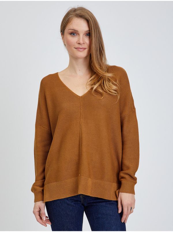 Only Brown Light Sweater ONLY Clara - Women