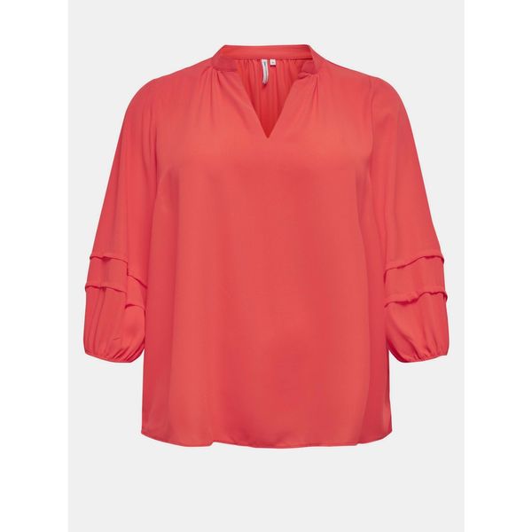 Only Coral Blouse ONLY CARMAKOMA Tinga - Women