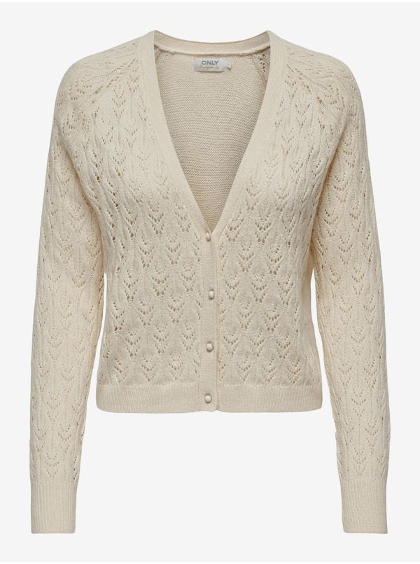 Only Creamy Women's Cardigan ONLY Alvi - Ladies