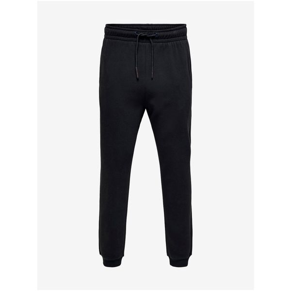 Only Dark Blue Basic Sweatpants ONLY & SONS Ceres - Men