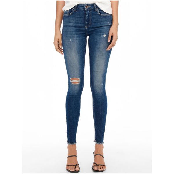 Only Dark Blue Skinny Fit Jeans ONLY Blush - Women