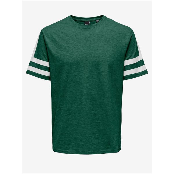Only Green Annealed T-Shirt ONLY & SONS Squid - Men