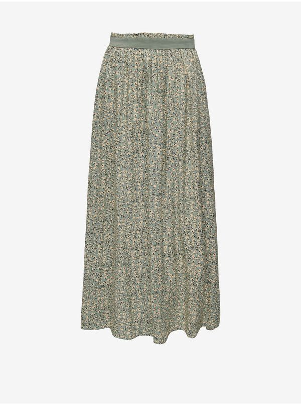 Only Green Women Floral Long Skirt ONLY Venedig - Women