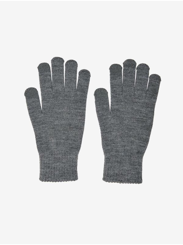 Only Grey Men's Annealed Gloves ONLY & SONS - Men's