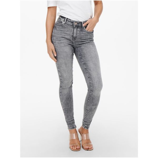 Only Grey Skinny Fit Jeans ONLY Power - Women