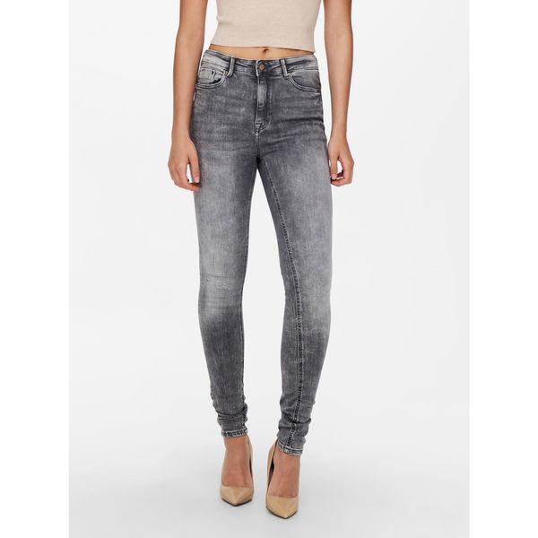 Only Grey Skinny Jeans ONLY Paola - Women