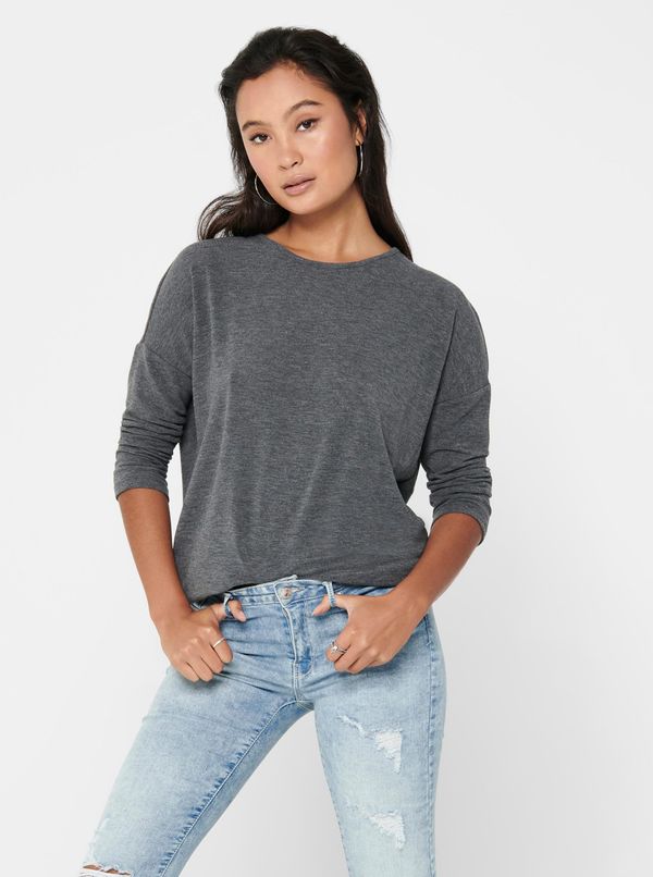 Only Grey Women's T-Shirt ONLY Glamour - Women