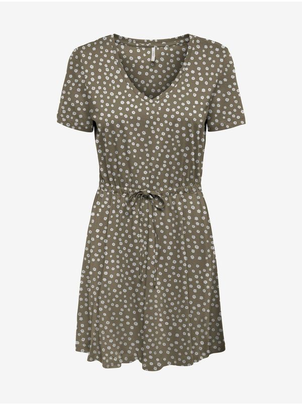 Only Khaki Women's Floral Dress ONLY May - Women