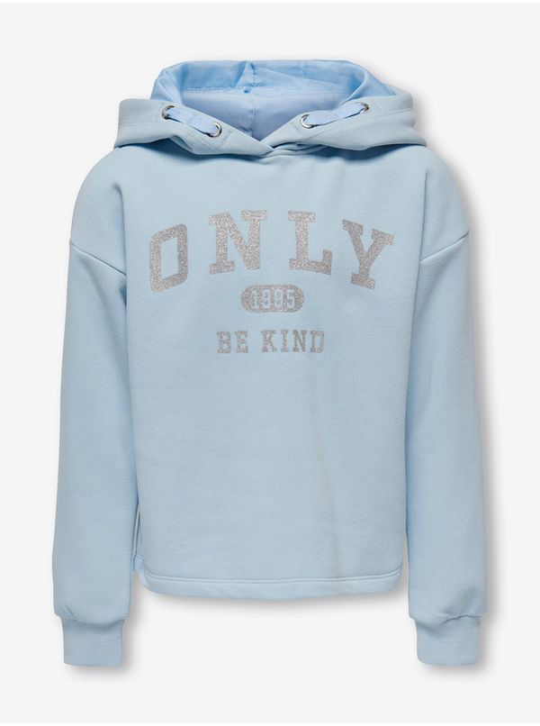 Only Light blue girly hoodie ONLY Wendy - Girls