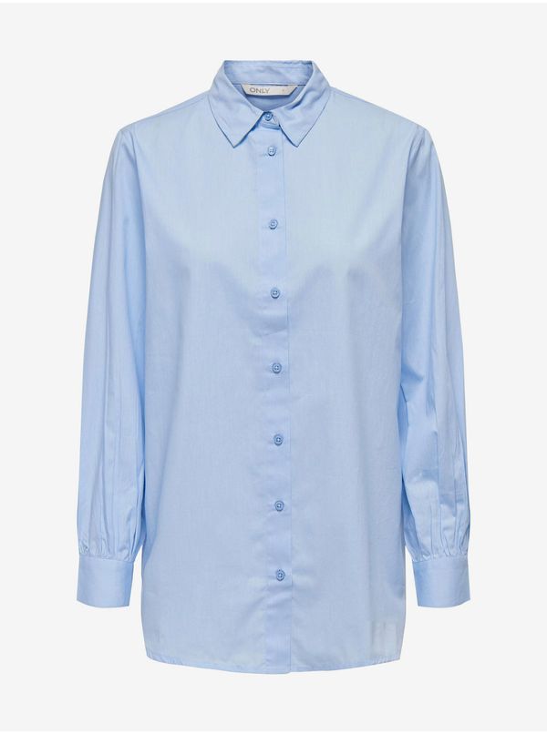Only Light blue ladies shirt ONLY Nora - Ladies