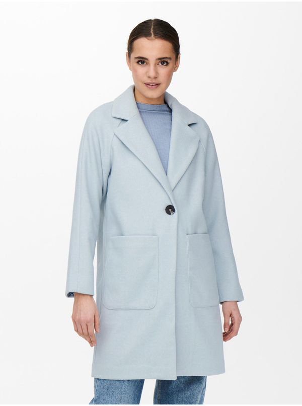 Only Light Blue Women's Coat ONLY Victoria - Women