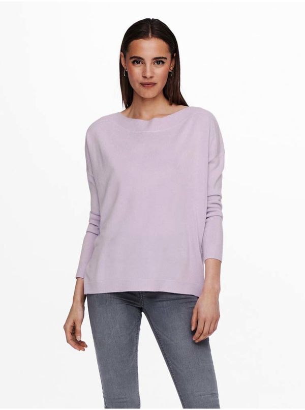 Only Light Purple Women's Sweater ONLY Amalia - Women