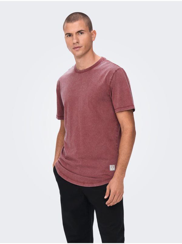 Only Men's Basic T-Shirt ONLY & SONS Ron - Men's