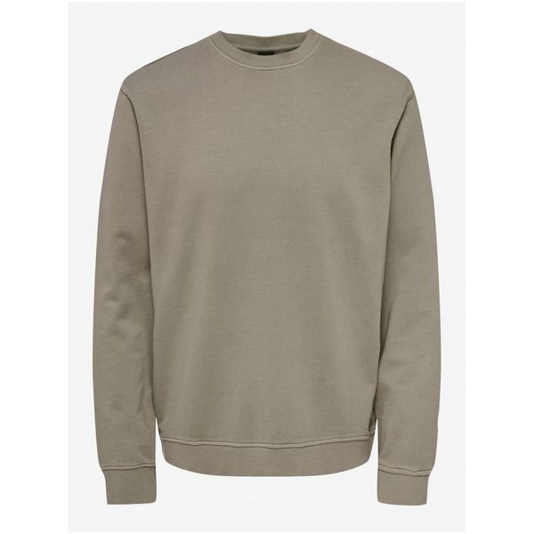 Only Only Grey Mens Sweatshirt Jack & Jones Ron - Men