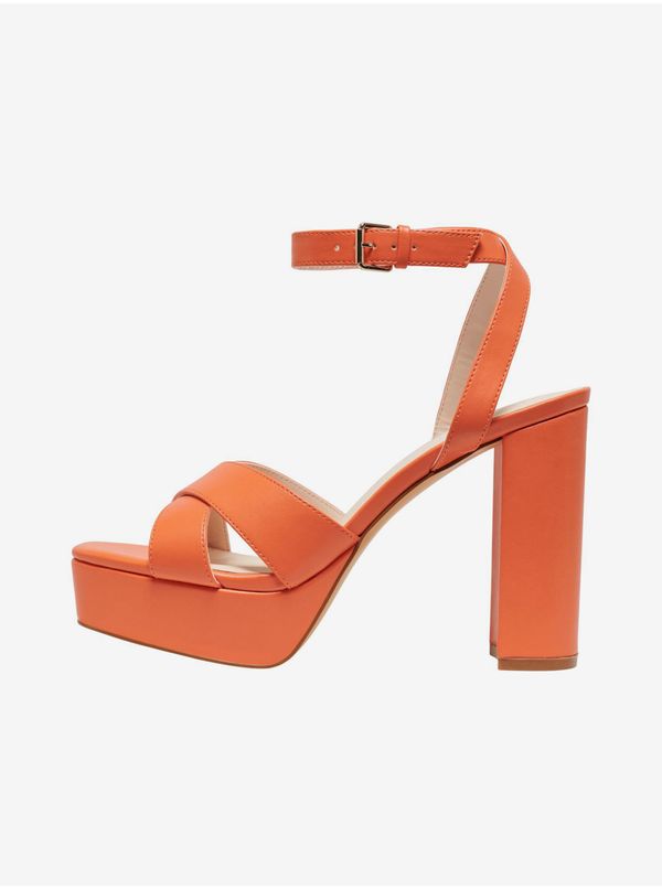 Only Orange Women's High Heel Sandals ONLY Autum - Women