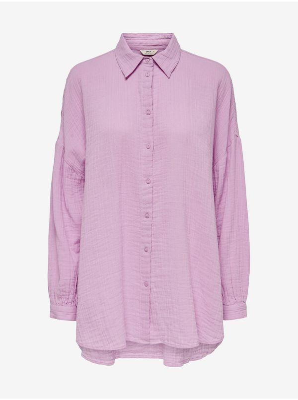 Only Pink Oversize Shirt ONLY Thyra - Women