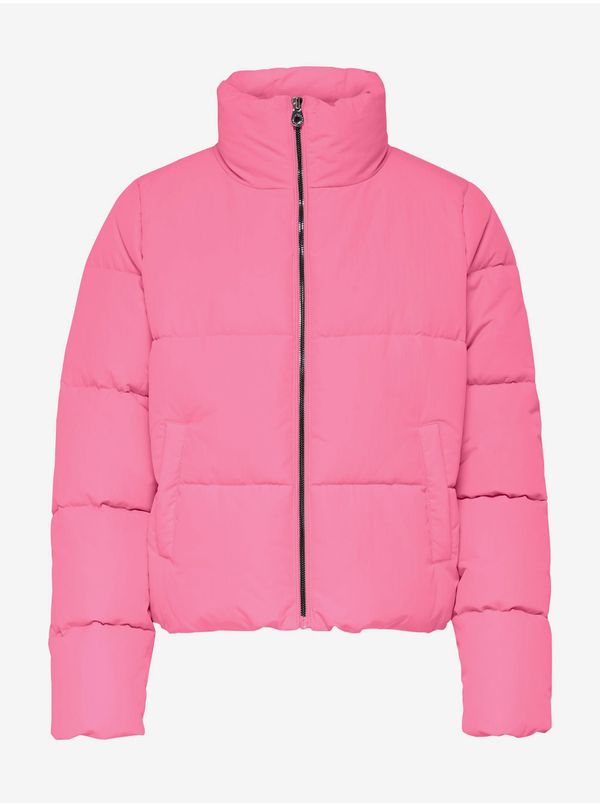 Only Pink Quilted Jacket ONLY Dolly - Women