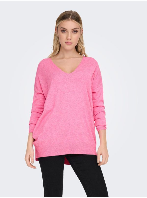 Only Pink Womens Light Sweater ONLY Lely - Women