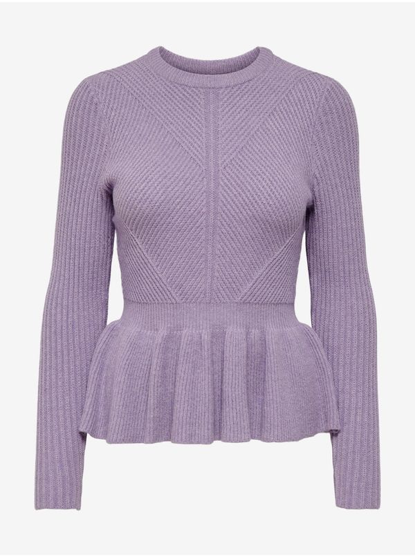 Only Purple sweater ONLY Katia - Women