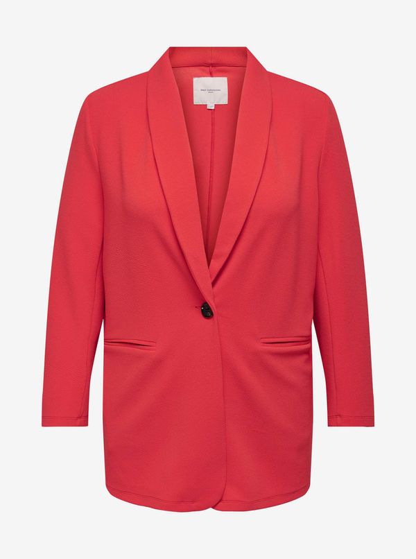 Only Red Jacket ONLY CARMAKOMA Betty - Women