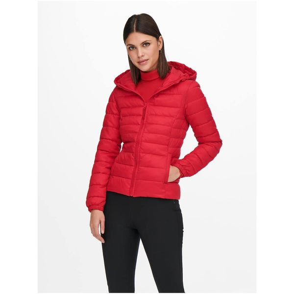 Only Red Light Quilted Jacket ONLY Tahoe - Women
