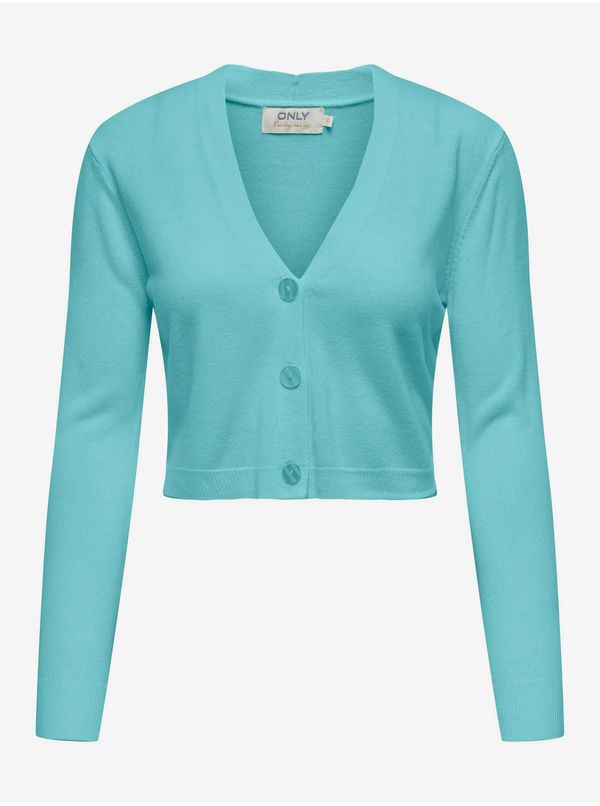 Only Turquoise Women's Cardigan ONLY Sunny - Ladies