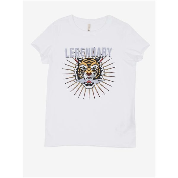 Only White Girl T-Shirt ONLY Lucy - unisex