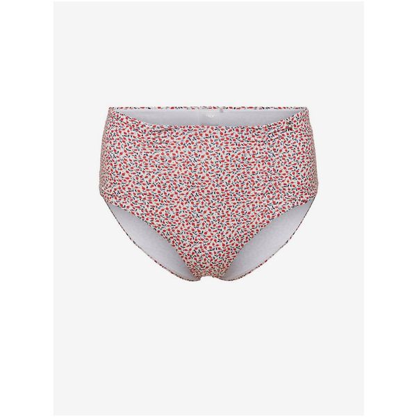 Only White-red floral swimsuit bottom ONLY Ella - Women