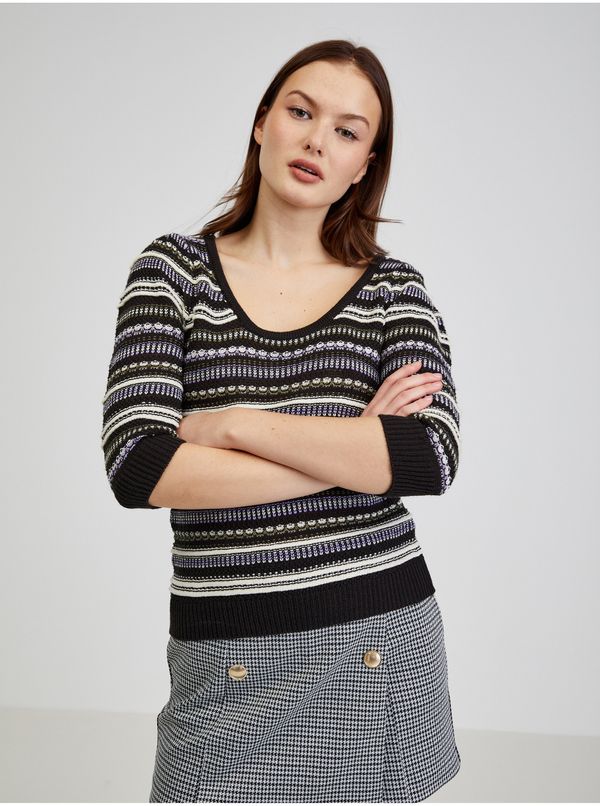 Orsay Black Women's Striped Sweater ORSAY - Women