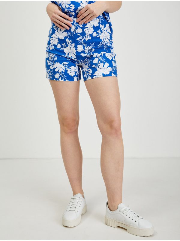 Orsay Blue Women Floral Shorts ORSAY - Women