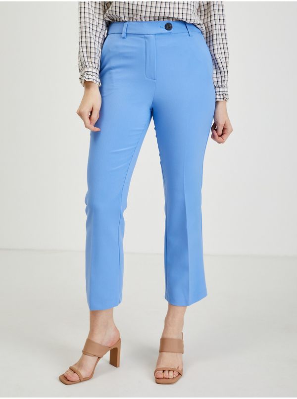 Orsay Blue Women's Shortened Trousers ORSAY - Womens