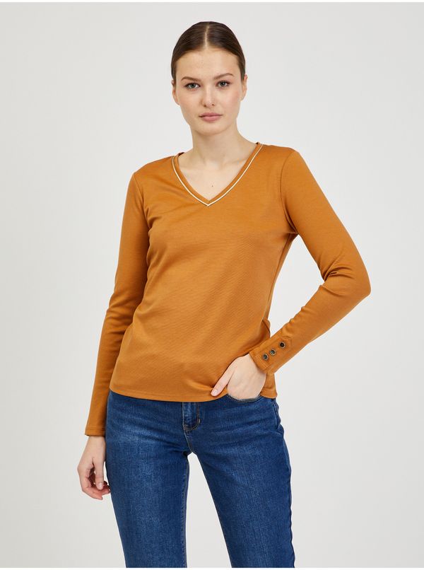 Orsay Brown Women's Long Sleeve T-Shirt ORSAY - Women