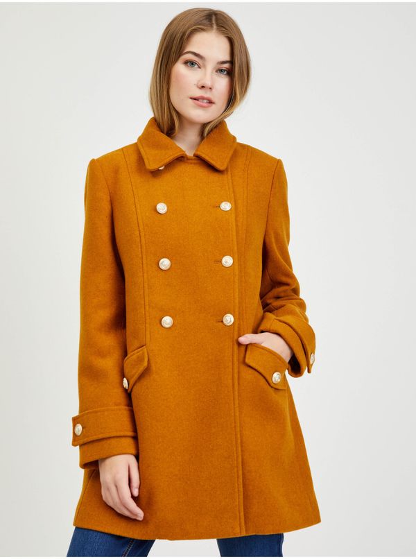 Orsay Brown women's winter coat with wool ORSAY - Ladies