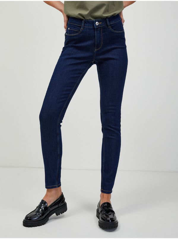 Orsay Dark Blue Push Up Skinny Fit Jeans ORSAY - Women