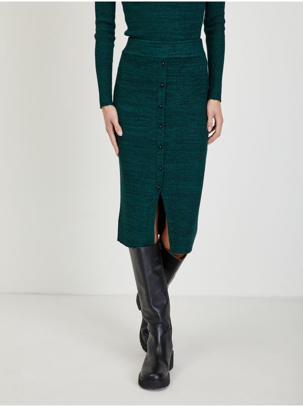 Orsay Dark green women's windfall skirt ORSAY - Ladies