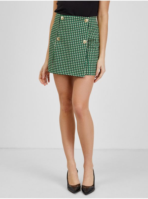 Orsay Green Checkered Skirt ORSAY - Ladies