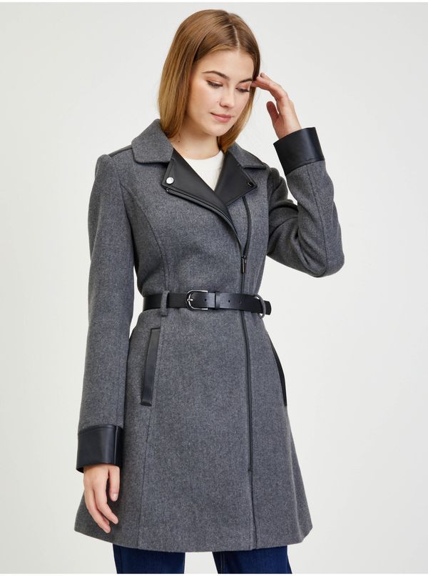 Orsay Grey women's winter coat with wool ORSAY - Ladies
