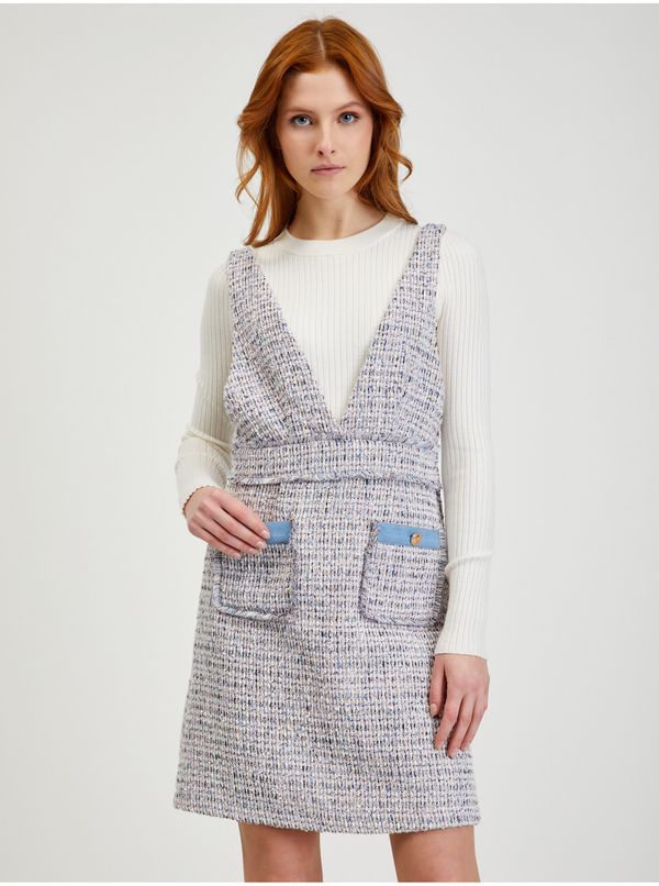 Orsay Light grey ladies tweed dress ORSAY - Ladies