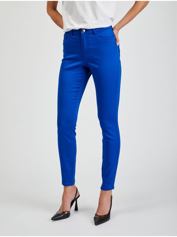 Orsay Orsay Blue Ladies skinny fit pants Paulina - Women